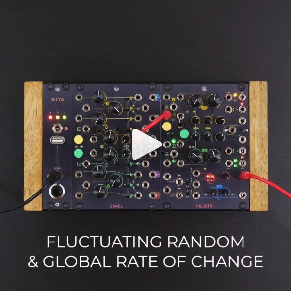 Fluctuating random is not just fluctuating random… Each of the two fluctuating knobs (marked by a dice ⚄) also controls the density of the random clocks. It can be very useful in crowded patches!