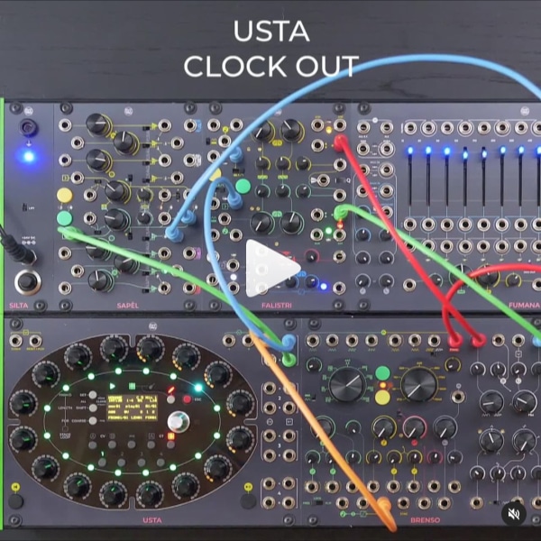 That’s exactly how it sounds like – this tiny little trick allows you to have a clock output straight out of a USTA’s Gate output, regardless of how syncopated your melody was!