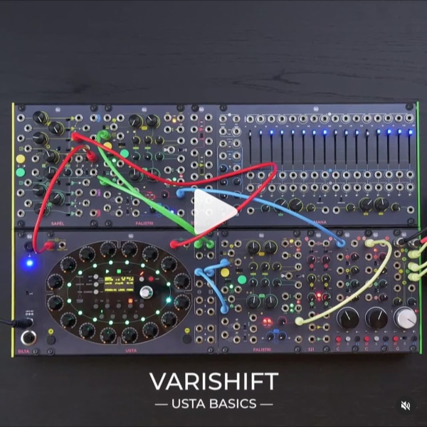 Variating variations for advanced minimalism! Use the Varishift control to change the probability that the stage values will change, and add even more unpredictability to your patches.