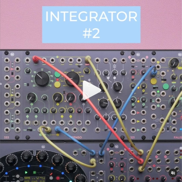 Here’s another fun(k) use of the integrator and its CV input! This time, we used it to create some sync sweeps, and we also used the USTA sequencer to change the integration time at every stage.