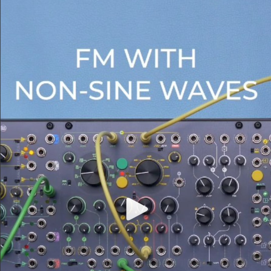 BRENSO’s Through-Zero FM circuit is built on semi-normalizations, but we can break them at any time and combine FM with waveshapers and wavefolders. Here’s a brief example!⁠