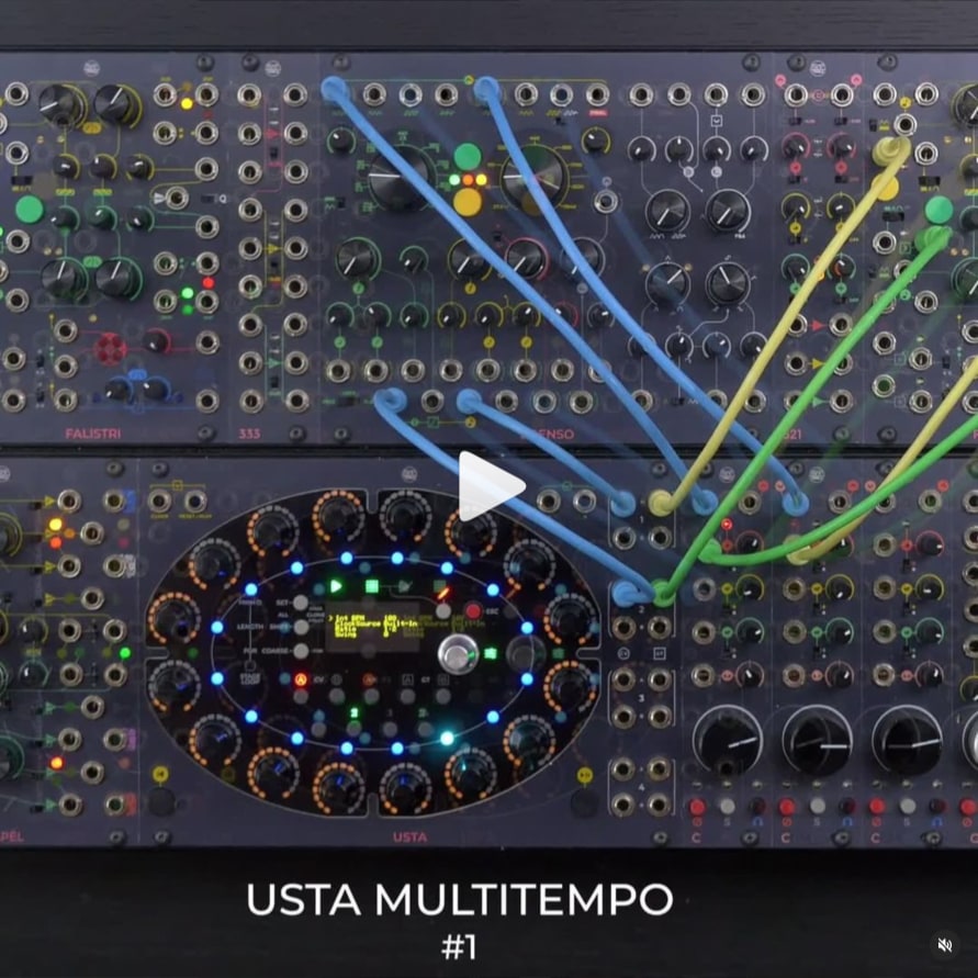 This is a patch that could play for HOURS! USTA’s four tracks can play at different BPM values, and sometimes it can be really nice to shift everything by one BPM only.