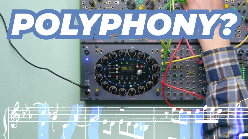 Today we’ll debunk the myth of polyphony! We want to show that you don’t need many oscillators to create a solid harmonic motion. In fact, you can easily achieve a sense of polyphony with just one oscillator, thanks to some hacks that date back to the Baroque era.