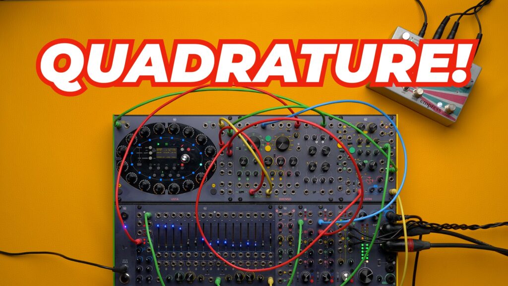 Today’s random picks forced us to build a patch on FALISTRI’s quadrature mode. It is a special envelope chain where an envelope’s stage trigs another envelope’s stage when it ends.