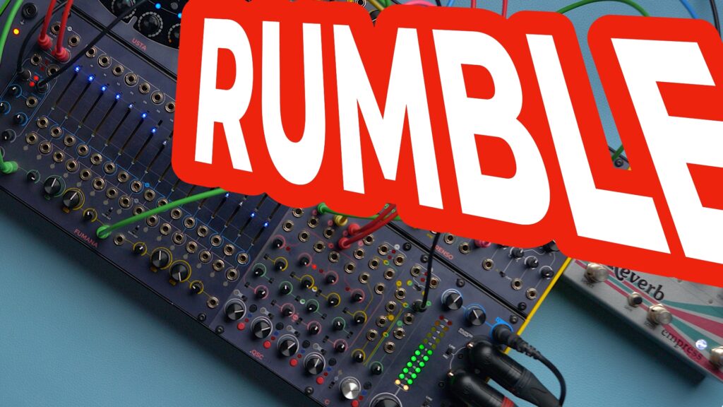 FUMANA is great for processing the audio sources, but also the effect return! In this patch, we used it to filter a reverb and create a sort of techno rumble in the modular synthesizer. You can patch FUMANA straight to the CGM return, too!