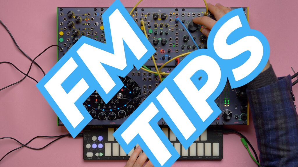 Here's some sound design with BRENSO’s FM circuit! Its through-zero linear FM capabilities play well with sounds like glasses, bells, plucked bass, and more.
