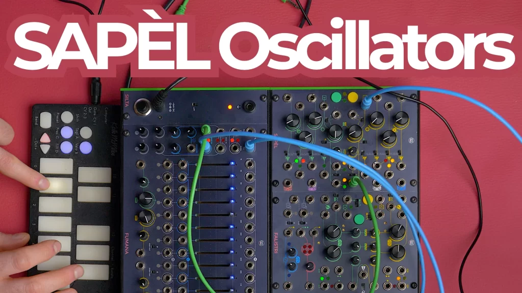 There's this unwritten rule of modular synthesizers that says: if it goes fast enough, then it's an oscillator. We just made it up, but it pretty much describes this video. We threw SAPÈL as fast as it could go and saw if it can handle the oscillator's job! Check out the results.